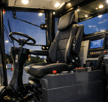 Margastra Pothole Patcher Driving Cabin